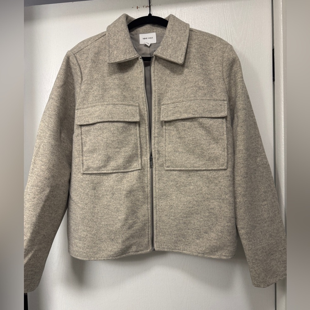 NWT Nine West Gray Jacket Size XL